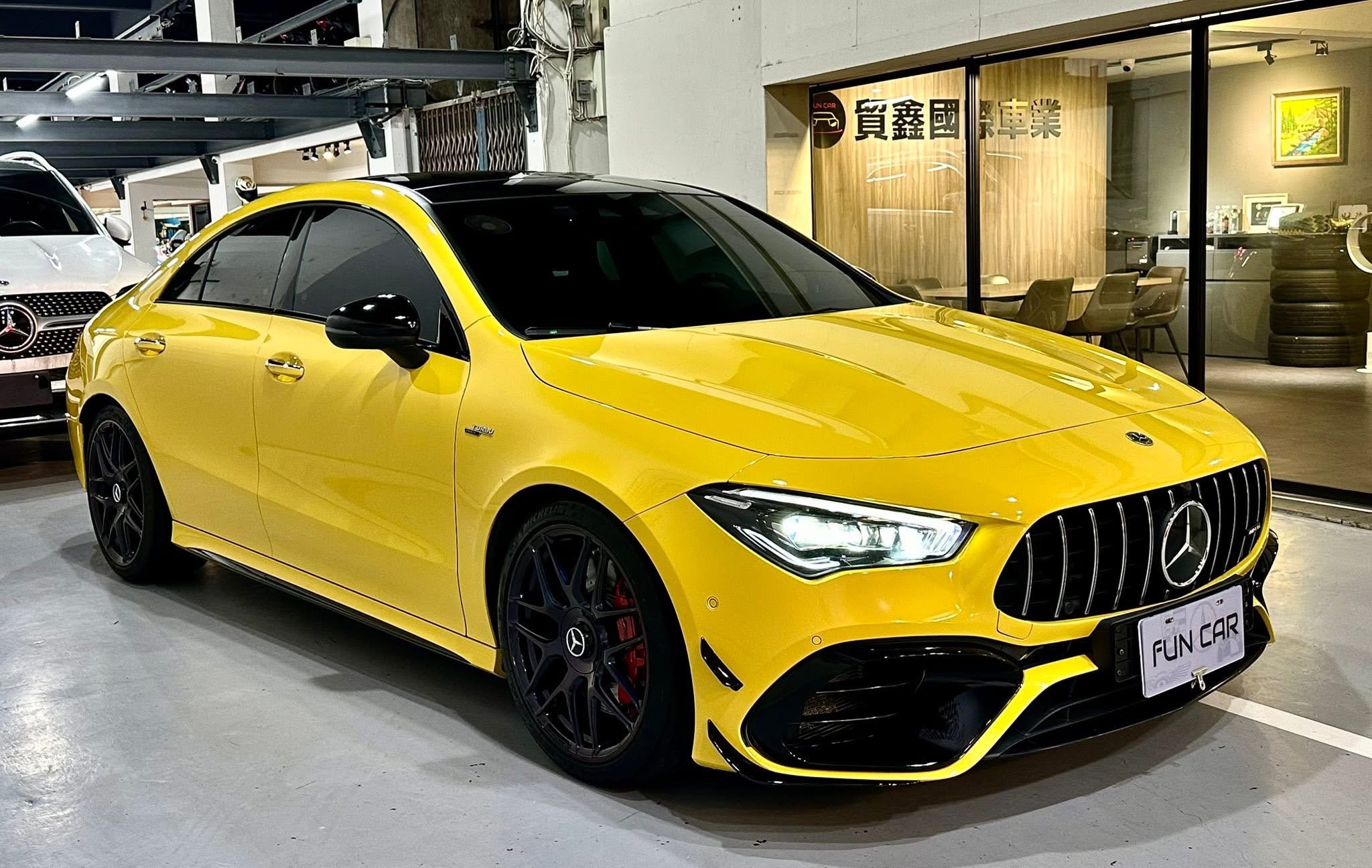 2023 BENZ CLA 45s 賓士 新竹外匯車